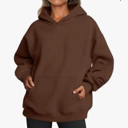 Casual Hoodie Pocket Loose Fit Streetwear with Street Style Mid Length Regular Thickness Hooded Autumn Long Sleeve Women Hoodie