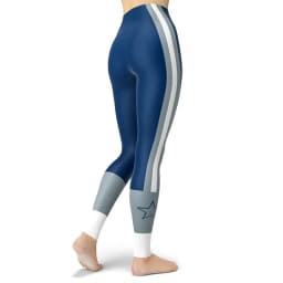 Women Striped Plus Size Leggins Hagh Waist Skinny Femme Gym Blue Leggins Shapewear Elastic Printed Workout Pants Outwear