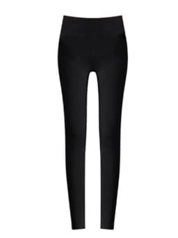 Fashion High Street Casual Women's High Waist Printed Bottom Pants New Women Reflective Tight Elastic Outerwear Pants