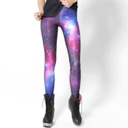 4XL Design Punk Rock Fashion Women Digital Print Galaxy Leggings Alice in Wonderland Blood Camouflage Pants Legging GL-22
