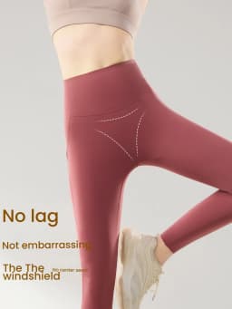 Women's High Waist Shark Leggings Tummy Control Slimming Fitness Yoga Pants Thin Version for Fall Workout