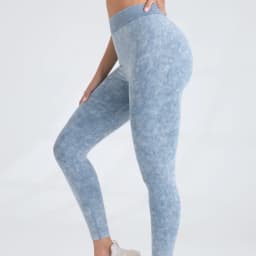 Frosted Water Wash Back V Waist Peach Hip Yoga Pants for Women Outdoor Sport Fitness Running Cycling Workout Tight Leggings