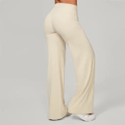 Bum Pilates Flared Yoga Pants Women High Waist Wide Leg Natural Lift Leggings Women Loose Running Push Up Sports Fitness Pants