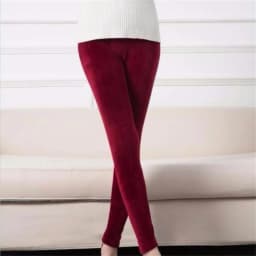 High Waist Thermal Leggings Korean Warm Pants Knit Autumn Winter Fashion Plus Thick Velvet Warm Double Sided Cashmere Leggings