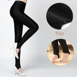 Thermal Leggings Women Winter Warm Bright High Waist Elasticity Tights Wear Out Slim Thin 9 Points Pants for Woman Sexy Legging