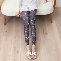 Nadanbao Summer Thin Cool Mesh Leggings Women Ultra-thin Sexy Pants 3D Printed Fashion Trousers Silk Slide Leggings for Dress