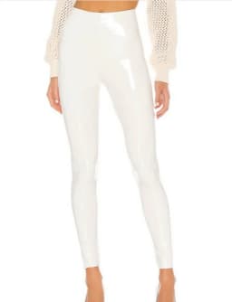 Faux Leather Shiny Leggings Mirror High Waisted Pleather Lighting Leggin Petite Shiny Party Leggings Red Shinning Leggin
