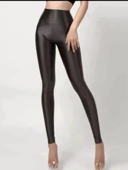 Sexy Summer Legging Sports Tights Women High Waist Yoga Shiny Bottoms Skinny Fitness Sweatpants Women Clothing New