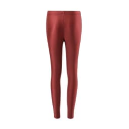 Glossy High-Waist Yoga Leggings Women's Slim Fit Shiny Base Layer Pants Breathable Stretchy Nylon Spandex Casual Trousers