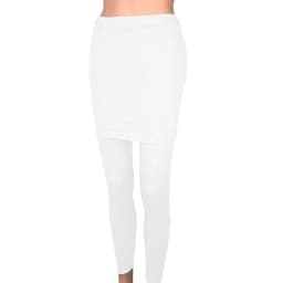 High Waist Leggings Running Pants Hip Size Pleated Skirt Slim Sexy Slim Fake Two Skirted Leggings High Waist Pants Fashion Women