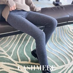 Women's High Waist Thickened Knitted Slimming Base Layer Pants Autumn Winter Warm Fashionable Nine Points Pants Casual Wear