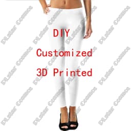 PLstar Cosmos DIY Personalized Design 3D Printed Women Leggings Fitness Female Yoga Pants Wholesalers For Drop Shipping