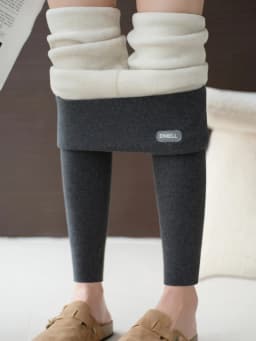 New in Autumn Winter Thick Fleece Leggings Women High Waist Black Outwear Tall Women Warm Thick Velvet Leggings for Winter Pants