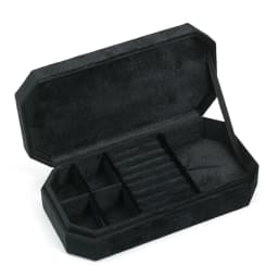 TAIMY Travel Velvet Jewelry Box Portable Ring Necklace Bracelet Storage Box Custom Logo Jewelry Case Jewellery Organizer