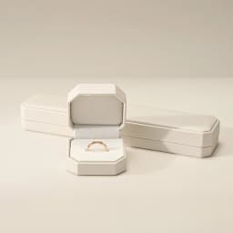 WoodTen New Octagonal Jewelry Organizer Box for Earrings Ring Pendant Necklace Bracelet Storage Leather Gift Box Packaging Box