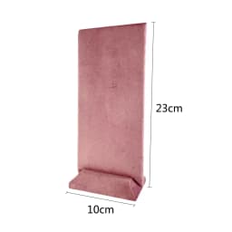 Jewelry Rack Display Pink Velvet Cloth Window Necklace RingJewelry Exhibitor Props High-End Display Props Free Combination