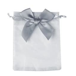 20pcs/lot New Organza Gift Bag Bowknot Wedding Candy Bags Exquisite Jewelry Packing Drawstring Pouch Wholesale