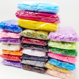 100pcs/lot 5x7 7x9 9x12CM Organza Bags Wedding Party Christmas Decoration Drawstring Gift Bag Pouch Jewelry Packaging Bags