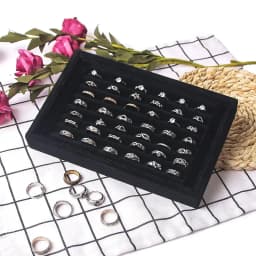 Jewelry Organizer Ring Holder Display Tray Stand for Selling Earrings And Rings Stylish Showcasing Accessory