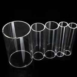 Transparent Acrylic Tube Aquarium Fish Tank Supplies Plexiglass Water Industry Pipe Garden Watering Fittings Jewelry Holder Case