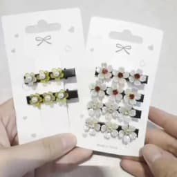50pcs/lot 12x7cm White Bowknot Display Cards Kraft Paper Card for DIY Jewelry Hairpins Packaging Tags Retail Label