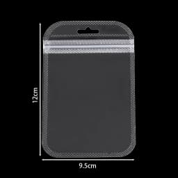 50pcs/Lot Transparent Plastic Jewelry Package Bags Anti-Oxidation Organizer Display Necklace Storage OPP Self Sealing Pouches