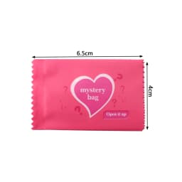 100-200pcs/lot Love Heart English Blind Bags New Empty Miniature Food Candy Toy Surprise Bag DIY Party Gift Packaging Bags