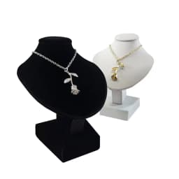 High-quality Velvet Jewelry Display Stand MiNi Necklace Display Props Human Body Model Jewelry Necklace Storage Display Props