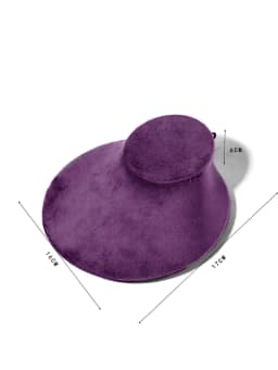 Jewelry Display Rack Purple Velvet Display Window Necklace Ring Jewelry Display Props High-End Jewelry Display Props
