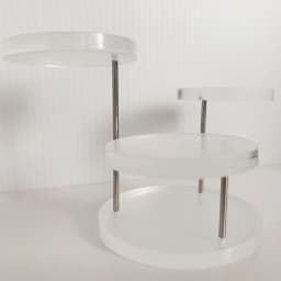 3 Layers Selling Fashion Temperament High-grade Sense of Acrylic Jewelry Display Stand/Multi-layer Round Cake and Dessert Rack