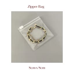 10/20 PCS Zipper Bag Jewelry Plastic PVC Transparent Bracelet Necklace Earrings Storage Gift Bag For Small Business Packaging
