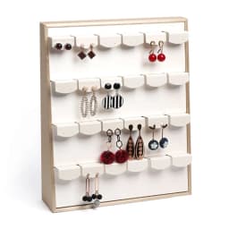Vertical Jewellery Stand Jewelry Store Counter Jewelry Props Luxurious white PURing Earring Necklace Pendant Display Stand