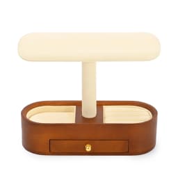 Luxury Wooden Multifunctional Jewelry Organizer with Watch Display Stand Classified Storage for Exquisite Jewelry & Watch Holder