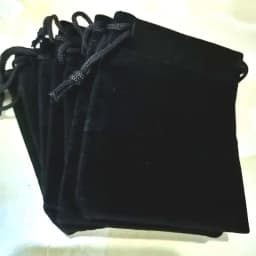 wholesale Black Drawstring Velvet bag Jewelry Pouches Gift Display Packing Flannel Bag Drawstring Pocket 5x7/7x9/9x12/10x15cm