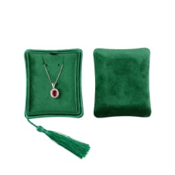TAIMY Velvet Tassel Ring Necklace Bracelet Suede Custom Logo Travel Jewelry Box Wedding Gifts for Guests Women Storage Case