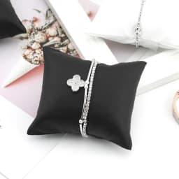 Wholesale Quality Leatherette Bracelet Bangle Pillow Stand Holder Chain Jewelry Display Showcase Watch Cushion Pillows for Box
