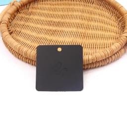 50pcs/lot Brooches Display Cards Blank Kraft Paper Tag for Jewelry Packaging Cards Small Business Sale Hang Price Tag Card 7*7cm
