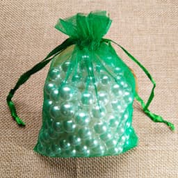 100pcs/lot 10x15 11x16 13x18 15x20cm Drawable Organza Bag Wedding Christmas Gift Bags Jewelry Packaging Organza Bags & Pouches