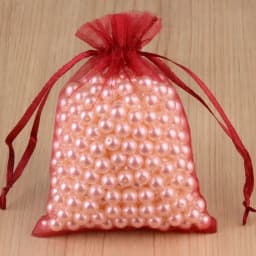 50pcs 24 Colors Jewelry Bag 5*7 7*9 9*12 10*15cm Wedding Gift Organza bag Jewelry Packaging Display & Jewelry Pouches