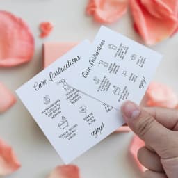 Paper Jewelry Care Cards Gift Necklace Earring Cards Box Packaging For Jewelry Small Businesses Supply 6.5/ 8.5cm