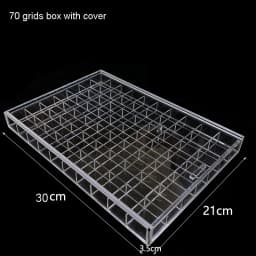 2024 acrylic jewelry box jewellery organizer holder tray display storage for beads charm earring bracelet collections