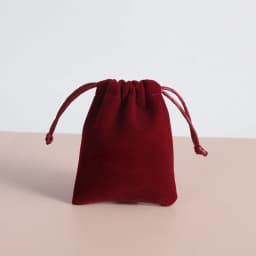 50 Velvet Jewelry Small Gift Bags Mini Size 7X9cm Drawstring Packaging Organizer Pouch For Girl Wedding Favor Candy Goodie Bag