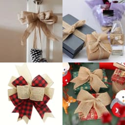 1-10Meter Natural Jute Burlap Ribbons Vintage Linen Burlap Fabric Ribbon for Handmade Crafts Wedding Bouquet Gifts Packaging Bow