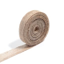 1-10Meter Natural Jute Burlap Ribbons Vintage Linen Burlap Fabric Ribbon for Handmade Crafts Wedding Bouquet Gifts Packaging Bow