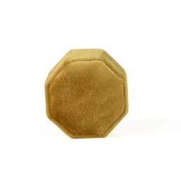 TAIMY Mini Velvet Octagon Custom Logo Jewelry Box Muti Color Three Slots Double Ring Box Wedding Marry Gifts Ring Case