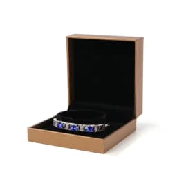 Finest Leatherette Jewelry Ring Earring Bracelet Pendant Necklace Gift Display Packaging Box Jewellery Present Storage Organizer