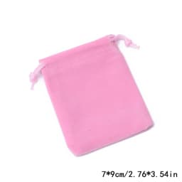 10pcs 7x9cm 9x12cm Velvet Bag Drawstrings Pouches Favor Bag Jewelry Gift Display Packing Bags Flannel Sachet Fabric Jewelry Bag
