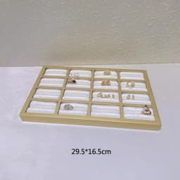 Jewelry Store Window Jewelry Display Case Fashion White Flannelette Head Jewelry Display Rack Ring Necklace Display Rack