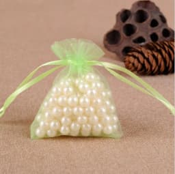 100pcs 5x7, 7x9,9x12,10x15 cm Drawstring Organza Bags Jewelry Packaging Bags Wedding Party Gift Bag Christmas Birthday Gift Bags