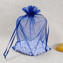 Hot 50pcs Jewelry Bags 17x23 20x30 25x35 30x40cm Wedding Christmas Gift Organza Bag Jewelry Packaging Display & Jewelry Pouches